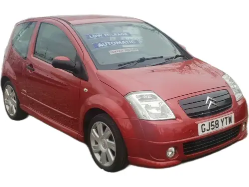 Citroën C2 VTR Sensodrive GJ58 YTW