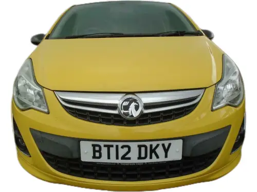 Vauxhall Corsa Limited Edition BT12 DKY