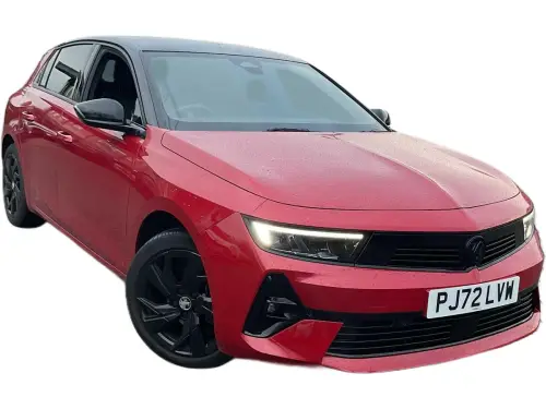 Vauxhall Astra GS Line Turbo PJ72 LVW