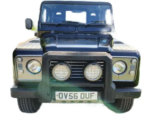 Land Rover Defender 90 Black H/T OV56 OUF