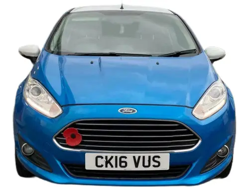 Ford Fiesta Zetec Blue Edit Spring CK16 VUS