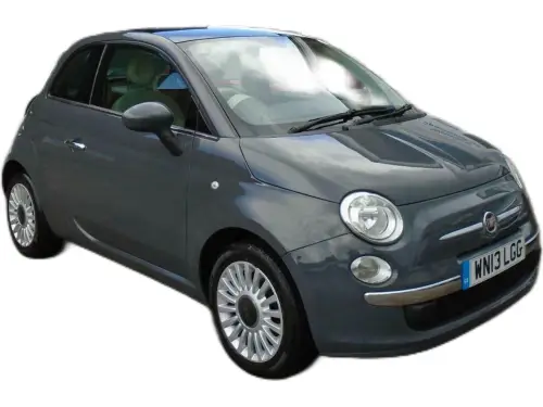 Fiat 500 Lounge RHD WN13 LGG