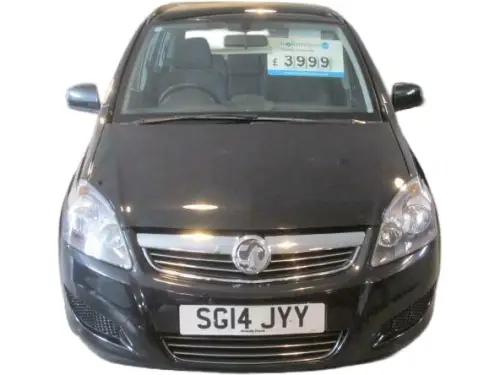 Vauxhall Zafira Exclusiv SG14 JYY