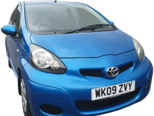 Toyota Aygo Blue VVT-i WK09 ZVY