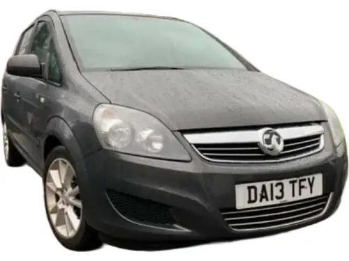 Vauxhall Zafira Exclusiv DA13 TFY