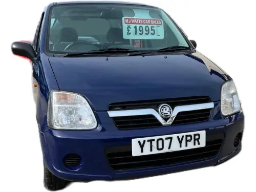 Vauxhall Agila YT07 YPR