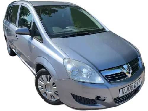 Vauxhall Zafira NJ08 GYT