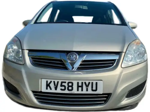 Vauxhall Zafira Life KV58 HYU