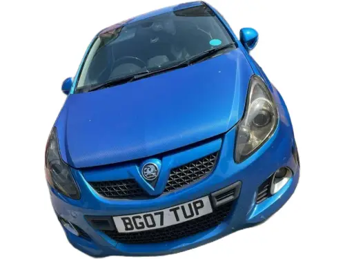 Vauxhall Corsa VXR Turbo BG07 TUP