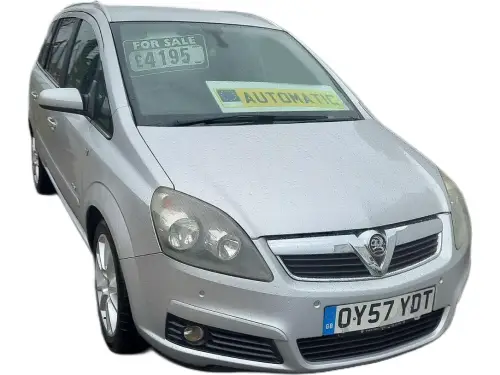Vauxhall Zafira OY57 YDT