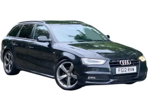 Audi A4 S Line Black Edition TDI FG12 RVW
