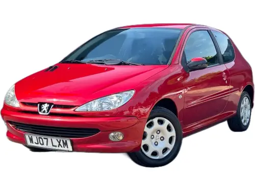 Peugeot 206 WJ07 LXM