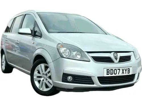 Vauxhall Zafira Design BD07 XYB
