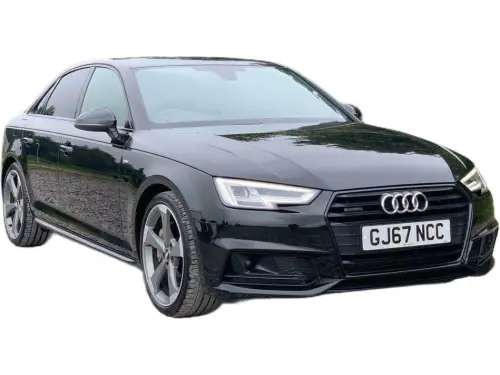 Audi A4 S Line Black ED TDI Quat A GJ67 NCC