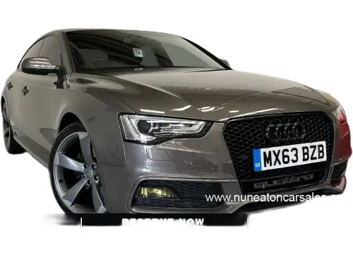 Audi A5 S Line Black ED TDI Quattro MX63 BZB