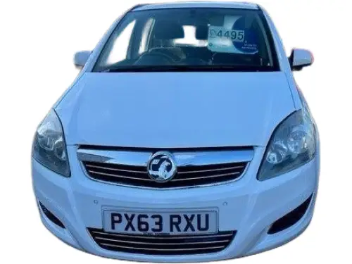 Vauxhall Zafira PX63 RXU