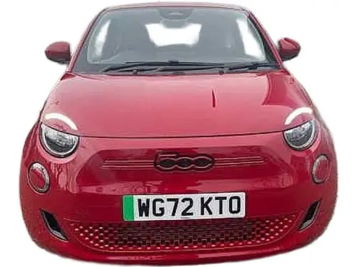 Fiat 500e RED WG72 KTO