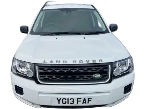 Land Rover Freelander Black & White TD4 YG13 FAF
