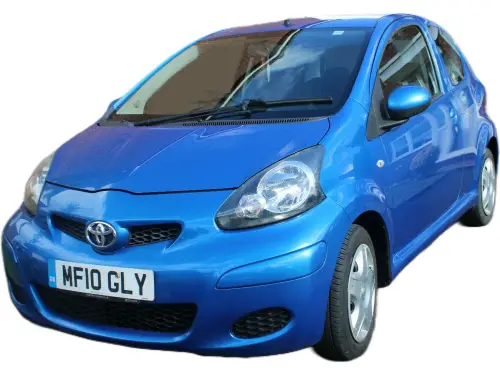 Toyota Aygo Blue VVT-i MF10 GLY