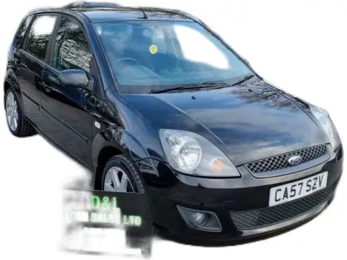 Ford Fiesta Zetec Blue CA57 SZV