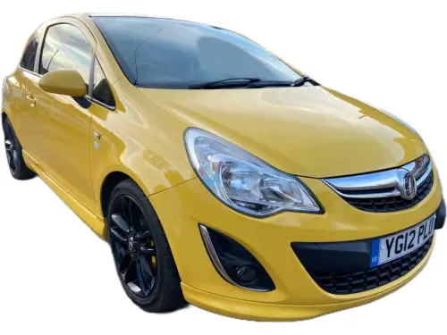 Vauxhall Corsa Limited Edition YG12 PLU