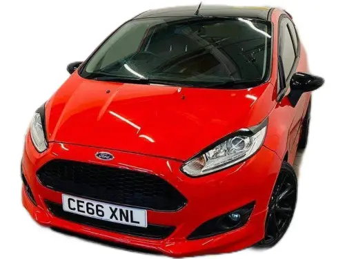 Ford Fiesta Zetec S RED Edition CE66 XNL