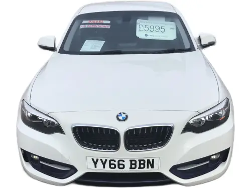 BMW 218 YY66 BBN