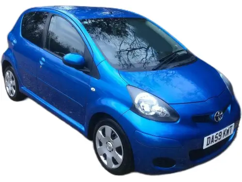 Toyota Aygo Blue VVT-i DA59 KWT